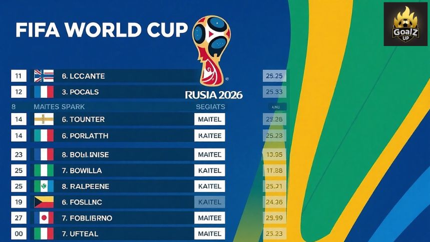 FIFA World Cup 2026 fixtures list – Match Dates & Venues Update