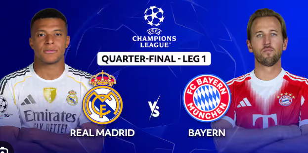 Real Madrid vs Bayern Match Today real madrid vs bayern match today