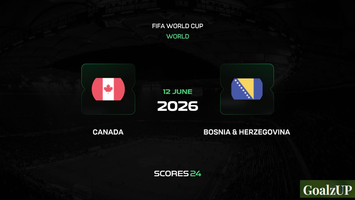 Canada vs Bosnia and Herzegovina Live Stream