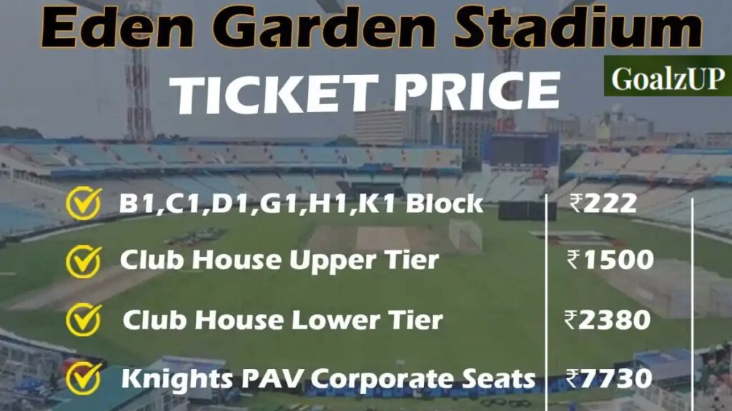 Ticket Prices and Stadium Information