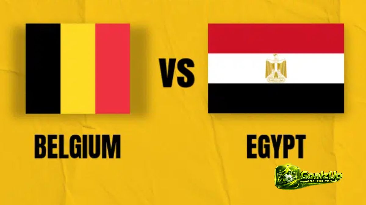 Belgium vs Egypt