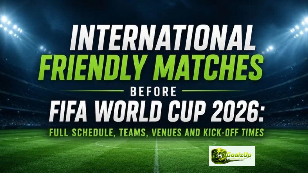 FIFA World Cup 2026 Warm Up Matches Today